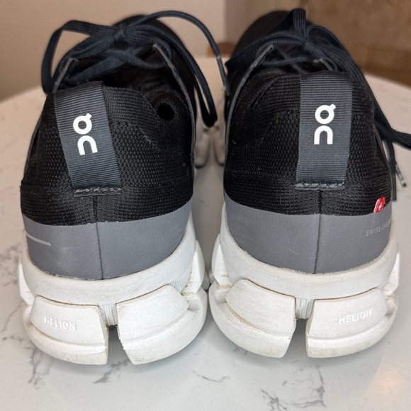 On Running Cloudtec Black and White Athletic Shoes 9.5 - Picture 6 of 9